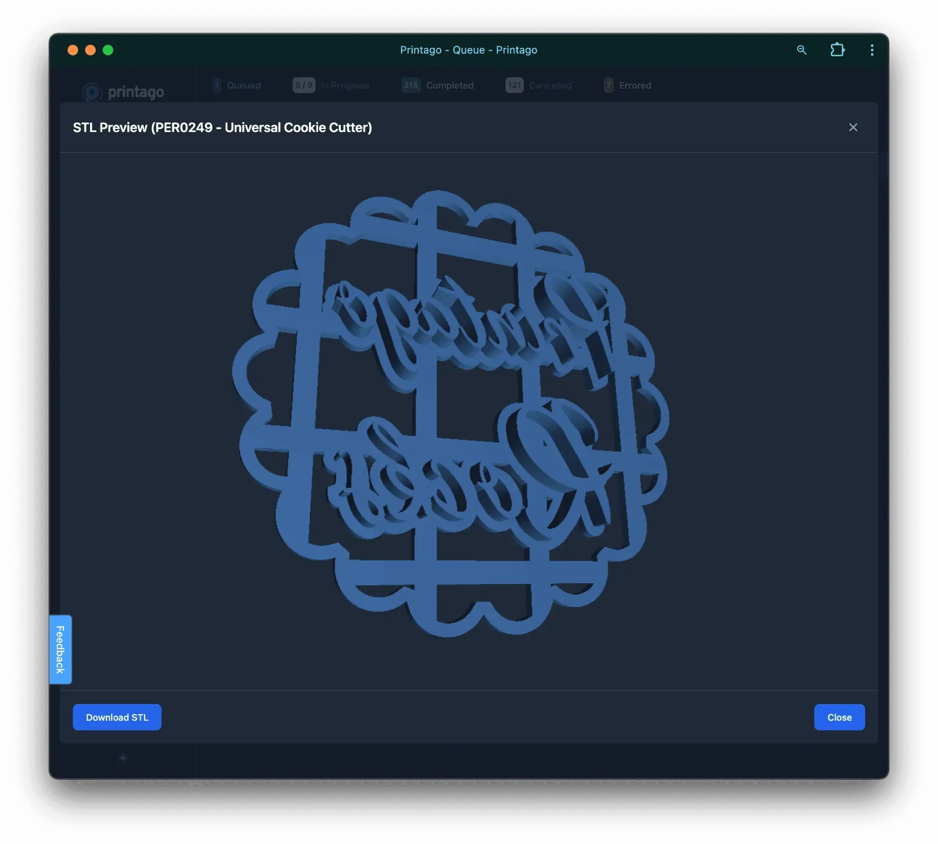 Parametric and generated part workflow detail